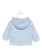 Felpa per neonato Fendi Kids azzurra con cappuccio BUH086 5V0 F1PBD FENDI KIDS 