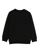 Felpa per bambina Fendi Kids nera con motivo bambola JFH161 5V0 F0GME FENDI KIDS 