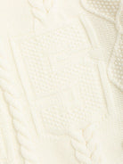 Maglione per bambino Fendi Kids bianco in maglia a trecce JUG190 AUL2 F0TU9 FENDI KIDS 