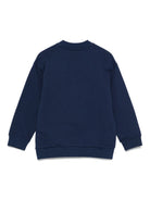 Felpa per bambino Fendi Kids blu con stampa grafica JUH101 5V0 F1I11 FENDI KIDS 
