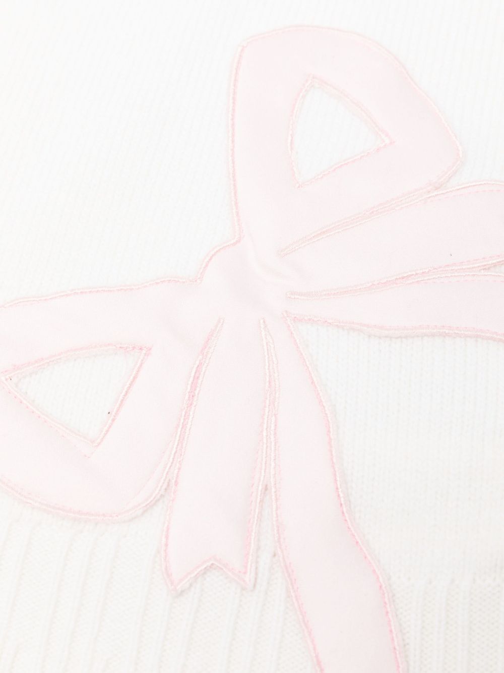Coperta per neonata Gensami Kids bianco con fiocco COP-FIOCCOT-WE OFF WHITE GENSAMI KIDS 