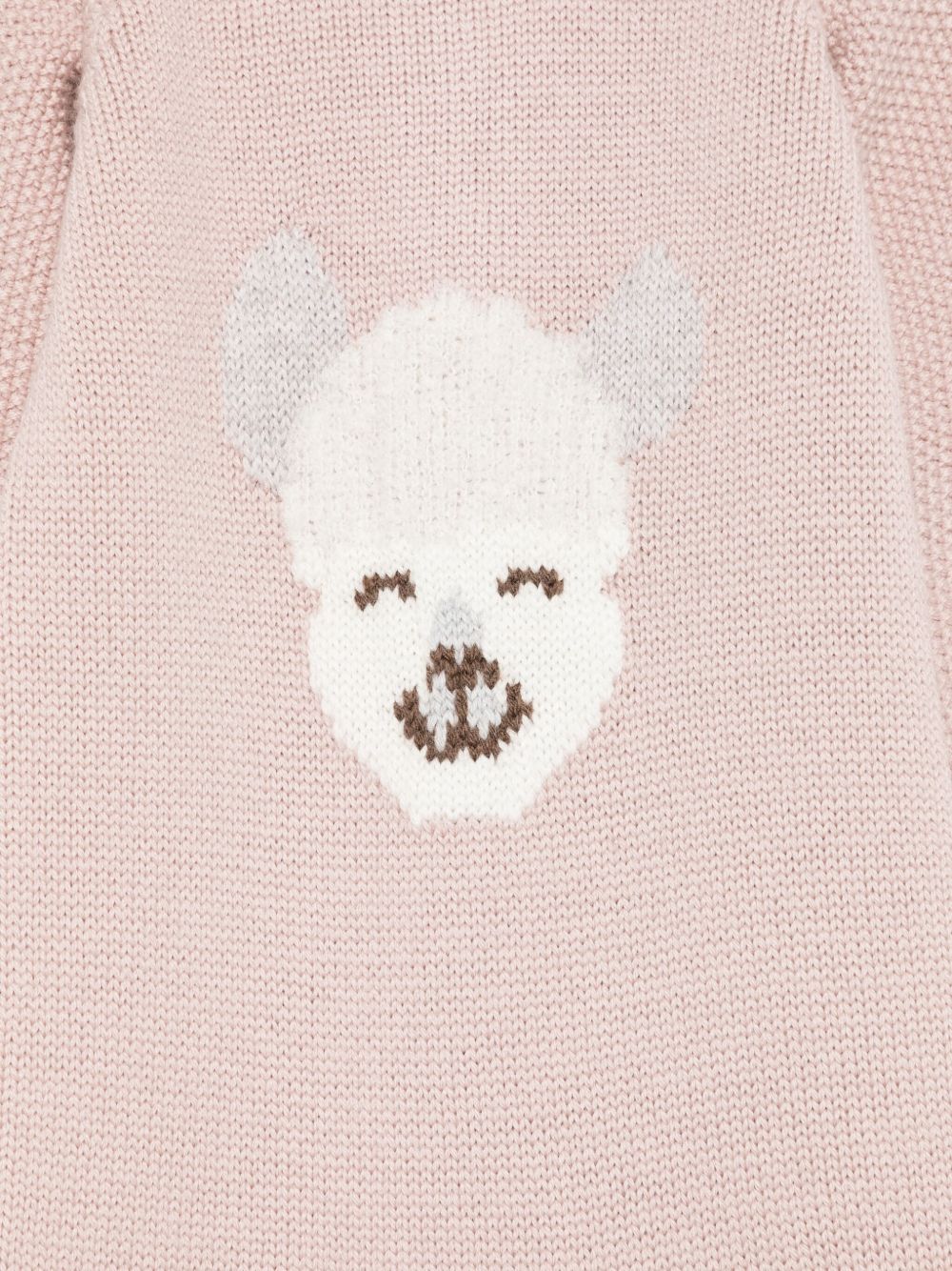 Tutina per neonata Gensami Kids rosa con dettagli da orso TU-ALP-WE PINK GENSAMI KIDS 