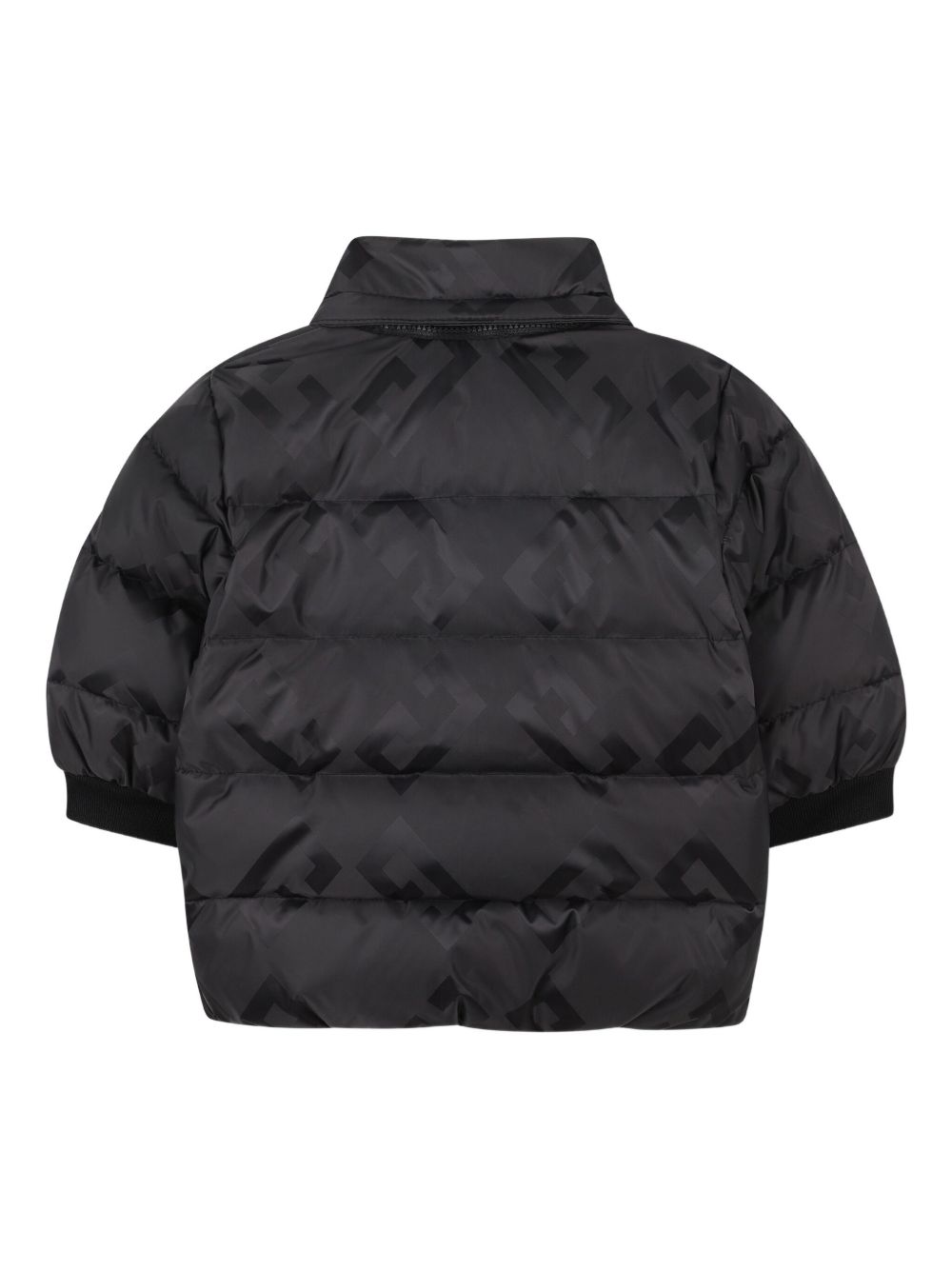 Giubbino per neonato Givenchy Kids nero con stampa con logo H30883 09B GIVENCHY KIDS 