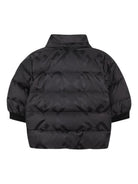 Giubbino per neonato Givenchy Kids nero con stampa con logo H30883 09B GIVENCHY KIDS 