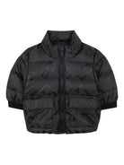 Giubbino per neonato Givenchy Kids nero con stampa con logo H30883 09B GIVENCHY KIDS 