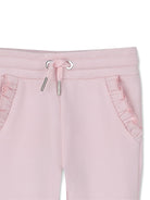Pantaloni sportivi per neonata Givenchy Kids rosa con stampa con logo H30896 44Z GIVENCHY KIDS 