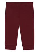 Pantaloni per neonata Givenchy Kids rossi con tasche con ruches H30897 95C GIVENCHY KIDS 