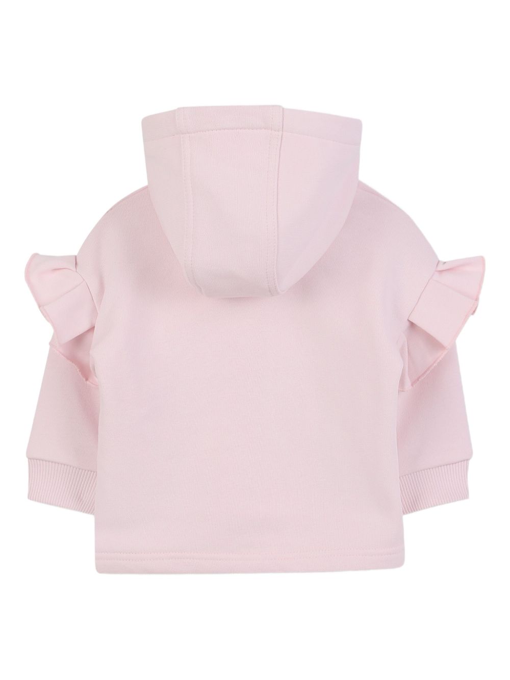 Felpa per neonata Givenchy Kids rosa con dettaglio logo H30898 44Z GIVENCHY KIDS 