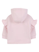 Felpa per neonata Givenchy Kids rosa con dettaglio logo H30898 44Z GIVENCHY KIDS 