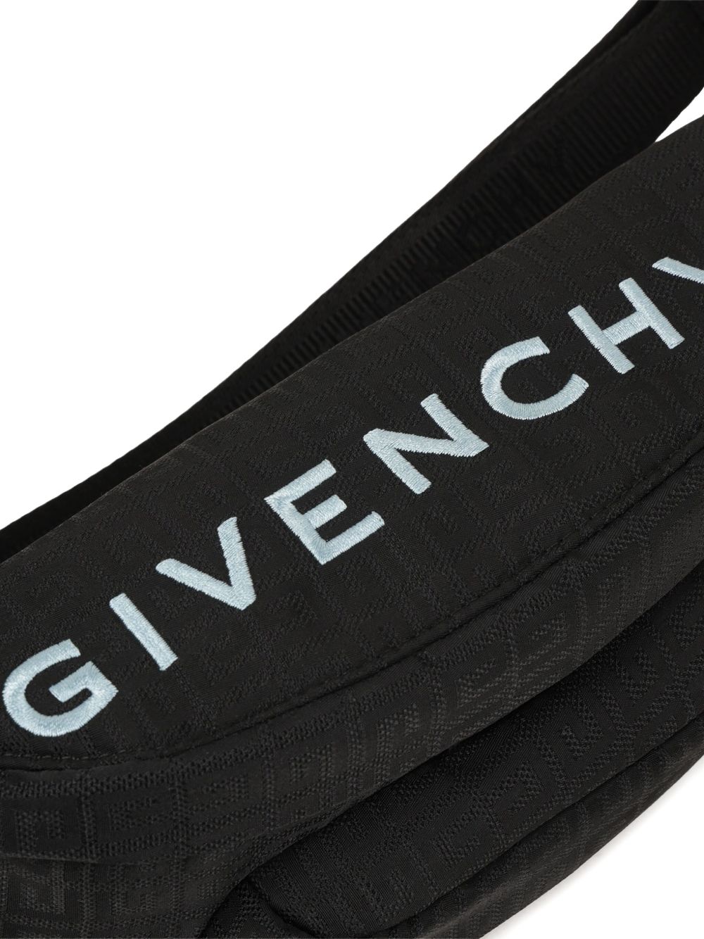 Marsupio per bambino Givenchy Kids nero con tasca con zip sul davanti H30905 09B GIVENCHY KIDS 