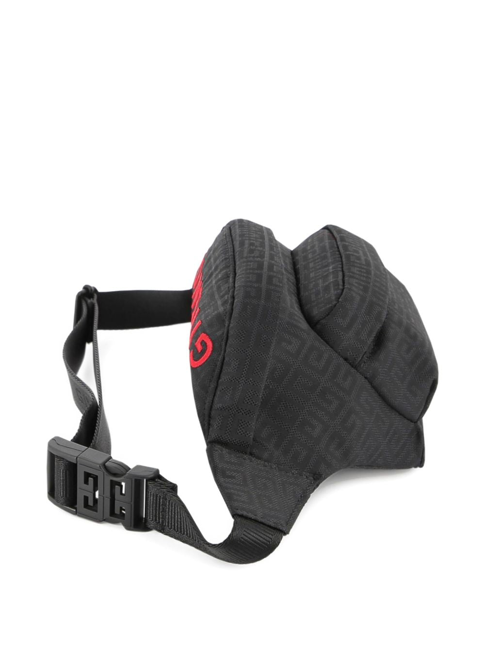 Marsupio per bambino Givenchy Kids nero con tasca con zip sul davanti H30905 09B GIVENCHY KIDS 