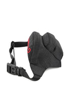 Marsupio per bambino Givenchy Kids nero con tasca con zip sul davanti H30905 09B GIVENCHY KIDS 