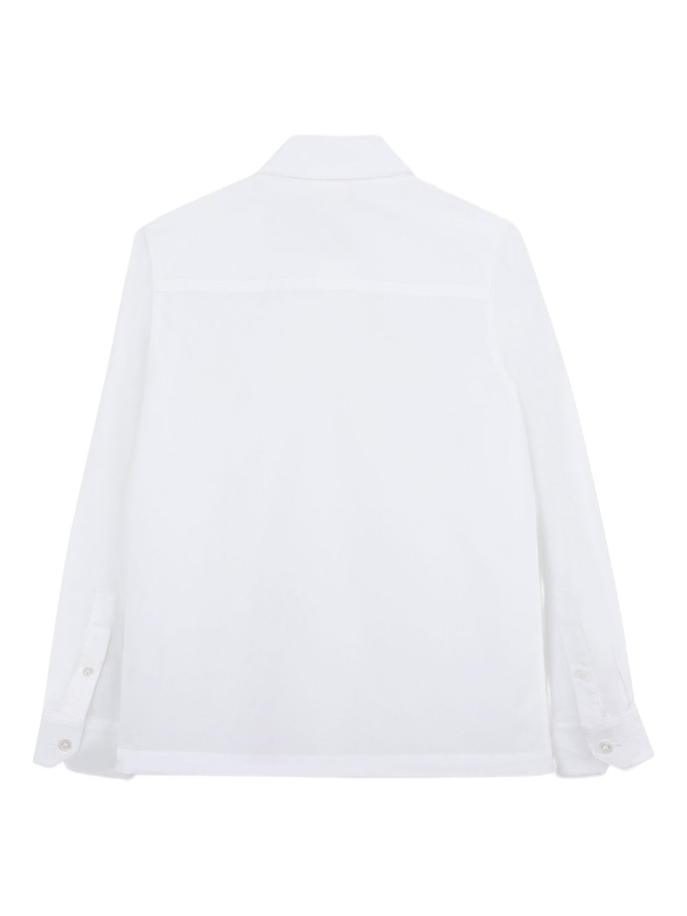 Camicia per bambino Givenchy Kids bianca con applicazione con ricamo H30920 10P GIVENCHY KIDS 