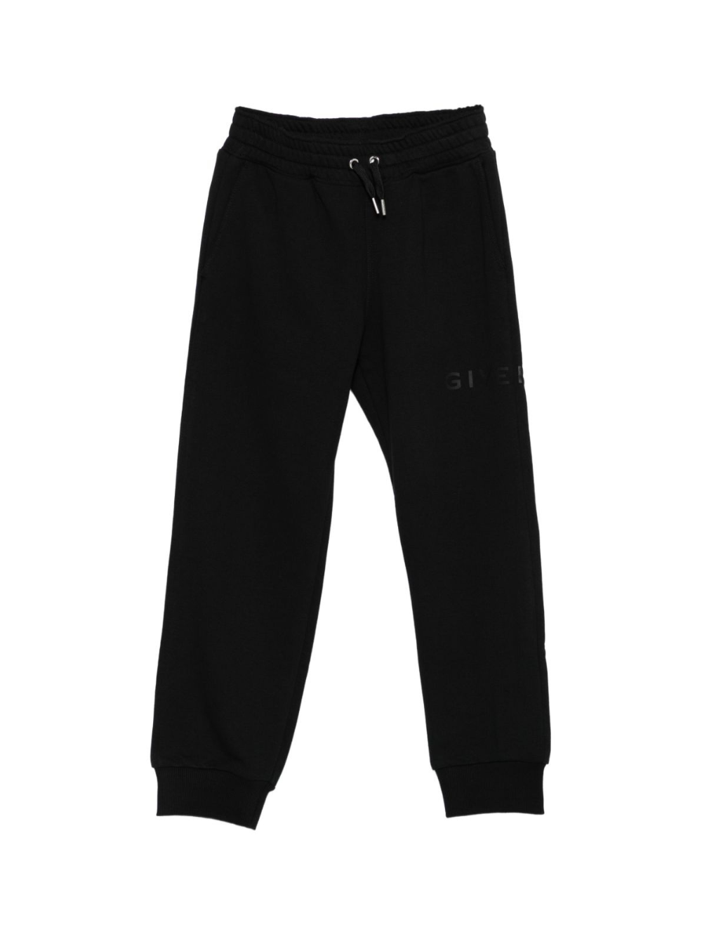 Pantaloni sportivi per bambino Givenchy Kids neri con dettaglio logo H30922 09B GIVENCHY KIDS 