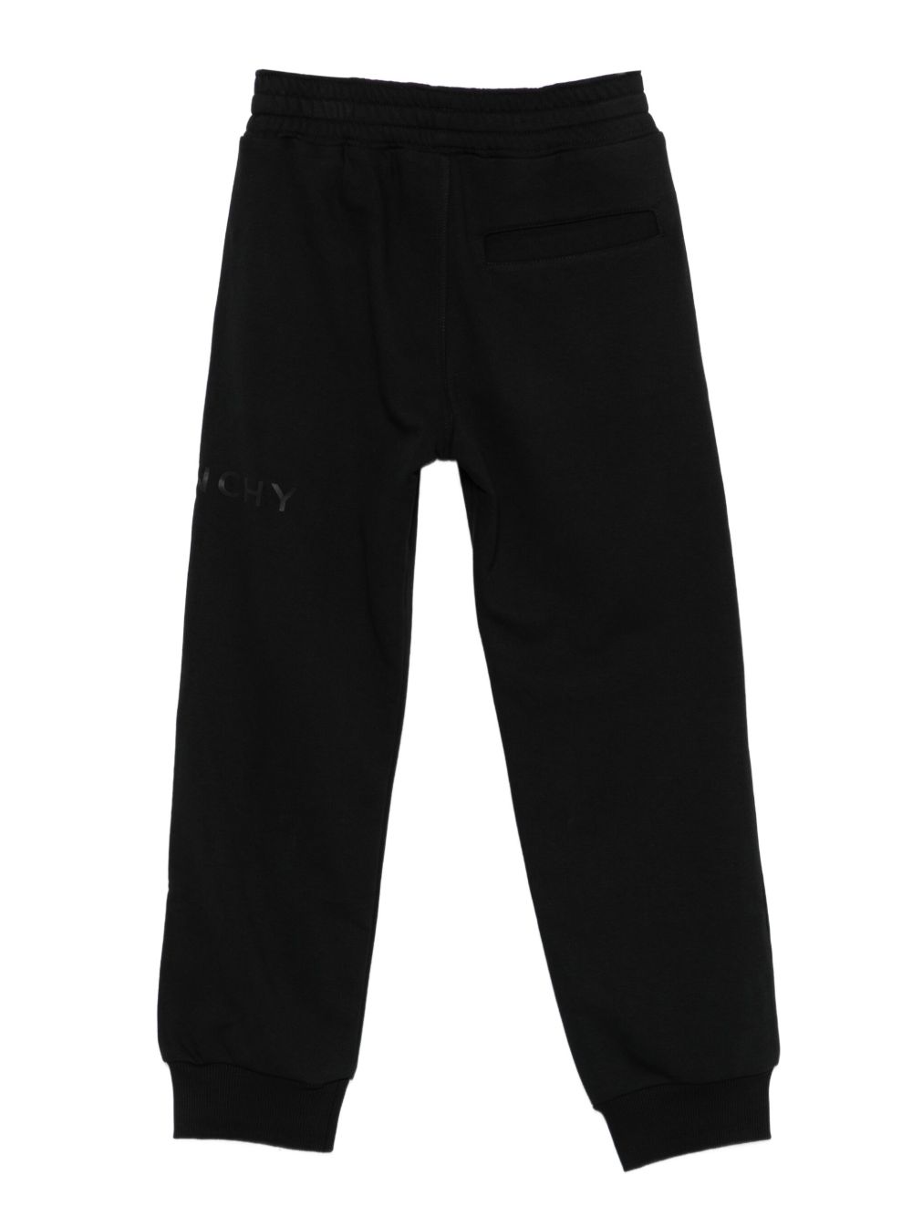 Pantaloni sportivi per bambino Givenchy Kids neri con dettaglio logo H30922 09B GIVENCHY KIDS 
