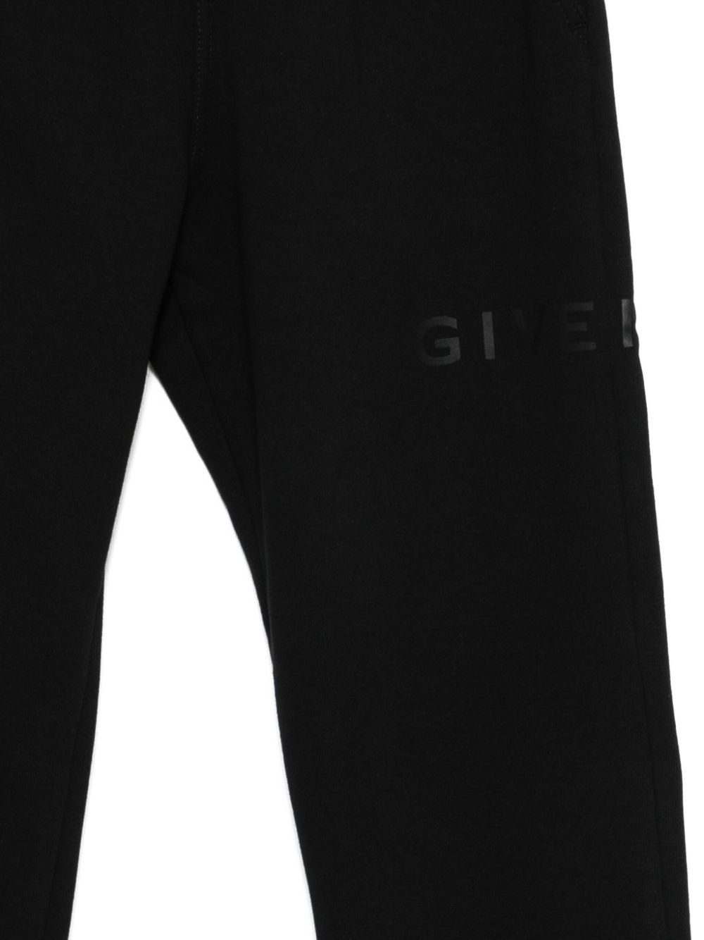 Pantaloni sportivi per bambino Givenchy Kids neri con dettaglio logo H30922 09B GIVENCHY KIDS 