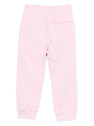 Pantaloni sportivi per bambina Givenchy Kids rosa con logo ricamato H30922 46N GIVENCHY KIDS 