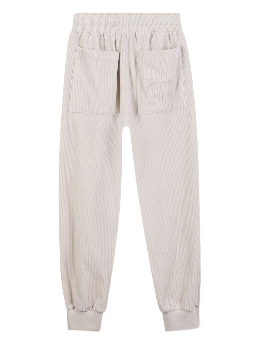 Pantaloni sportivi per bambino Givenchy Kids beige con vita elasticizzata H30924 184 GIVENCHY KIDS 