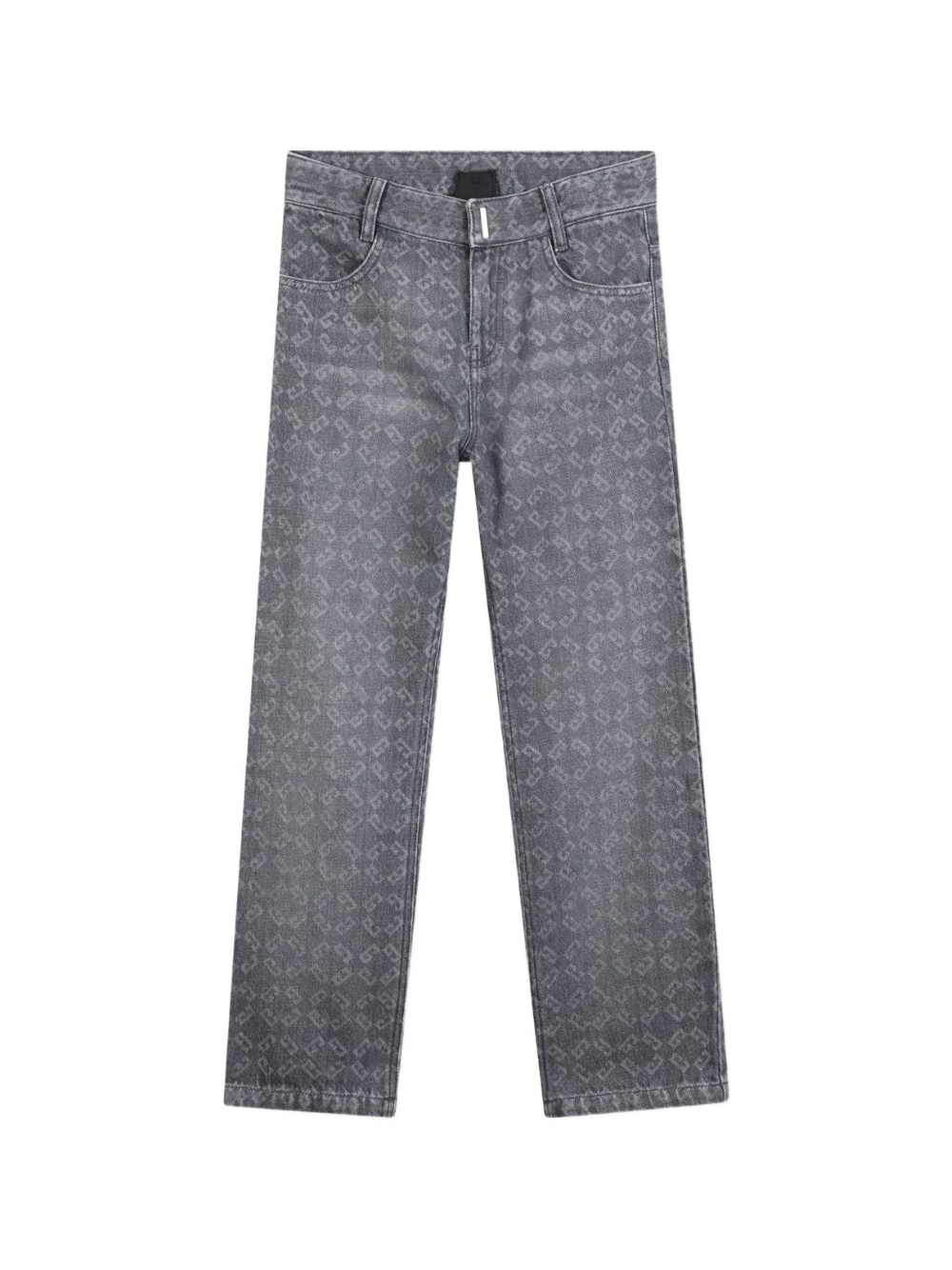 Jeans per bambino Givenchy Kids grigi con logo all-over H30925 Z20 GIVENCHY KIDS 