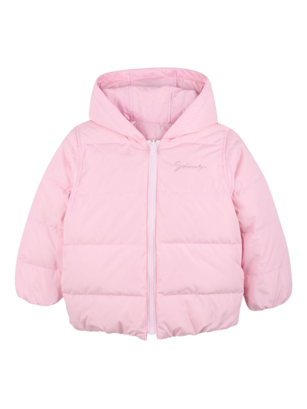 Giubbino per bambina Givenchy Kids rosa con design trapuntato H30931 46N GIVENCHY KIDS 