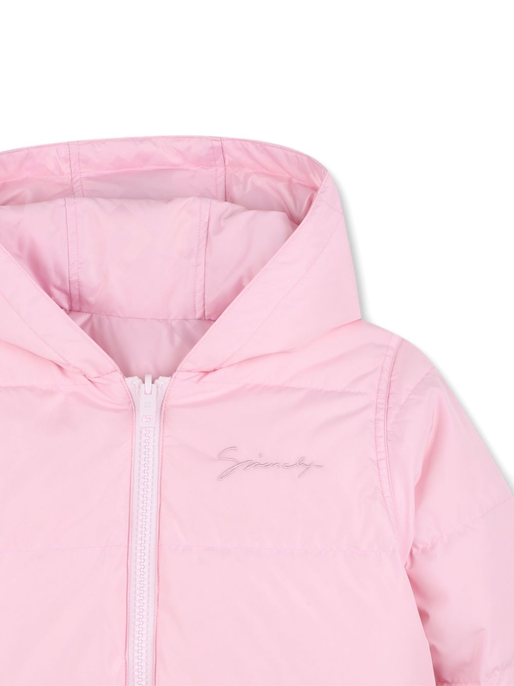 Giubbino per bambina Givenchy Kids rosa con design trapuntato H30931 46N GIVENCHY KIDS 