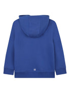 Felpa per bambino Givenchy Kids blu con stampa slogan H30942 865 GIVENCHY KIDS 