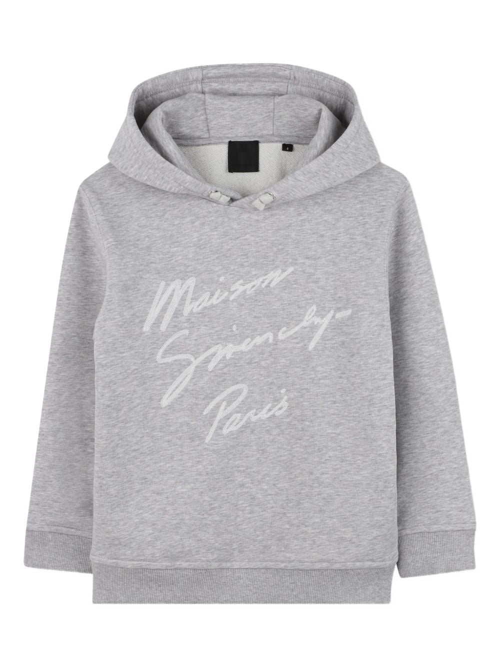 Felpa per bambino Givenchy Kids grigio con cappuccio e logo H30942 A01 GIVENCHY KIDS 