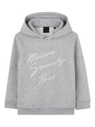 Felpa per bambino Givenchy Kids grigio con cappuccio e logo H30942 A01 GIVENCHY KIDS 