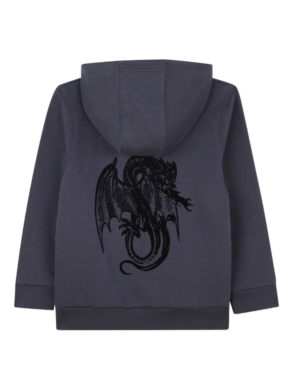 Felpa per bambino Givenchy Kids blu con stampa con logo frontale H30943 853 GIVENCHY KIDS 