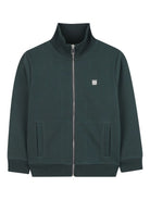 Felpa per bambino Givenchy Kids verde con ricamo con logo H30944 672 GIVENCHY KIDS 