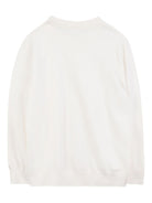 Felpa per bambino Givenchy Kids bianca con logo ricamato H30947 117 GIVENCHY KIDS 