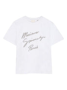 T-shirt per bambini Givenchy Kids bianca con stampa con logo H30951 10P GIVENCHY KIDS 