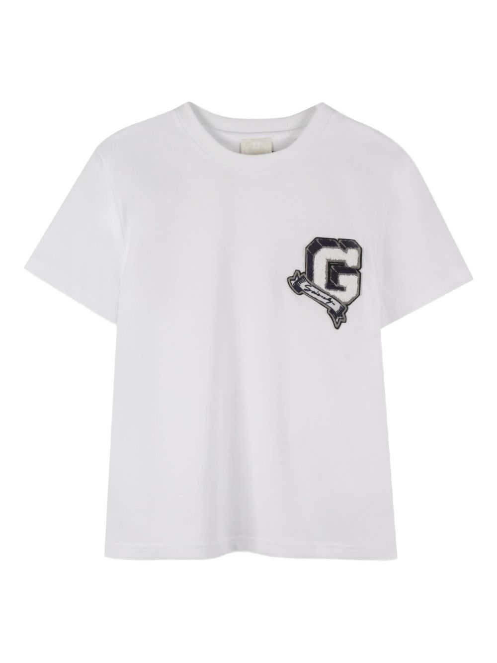 T-shirt per bambino Givenchy Kids bianco in cotone con logo H30957 10P GIVENCHY KIDS 