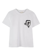 T-shirt per bambino Givenchy Kids bianco in cotone con logo H30957 10P GIVENCHY KIDS 