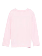 T-shirt per bambina Givenchy Kids rosa con logo sul davanti H30958 46N GIVENCHY KIDS 
