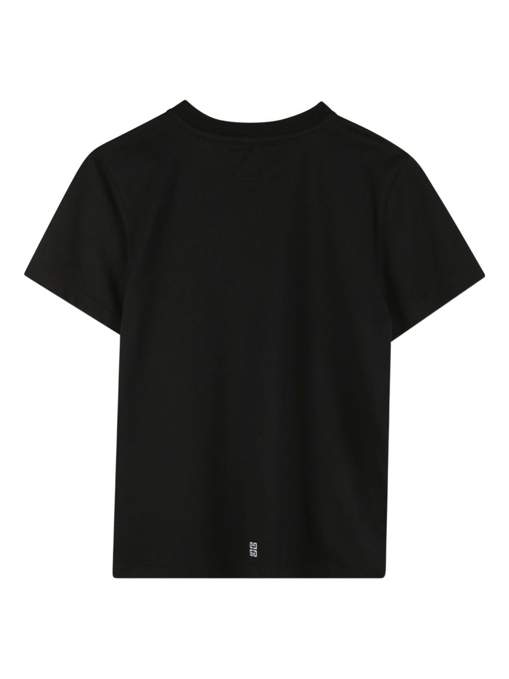 T-shirt per bambina Givenchy Kids nera con logo sul davanti H30959 09B GIVENCHY KIDS 