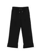 Pantaloni sportivi per bambina Givenchy Kids neri con vita elasticizzata H30978 09B GIVENCHY KIDS 