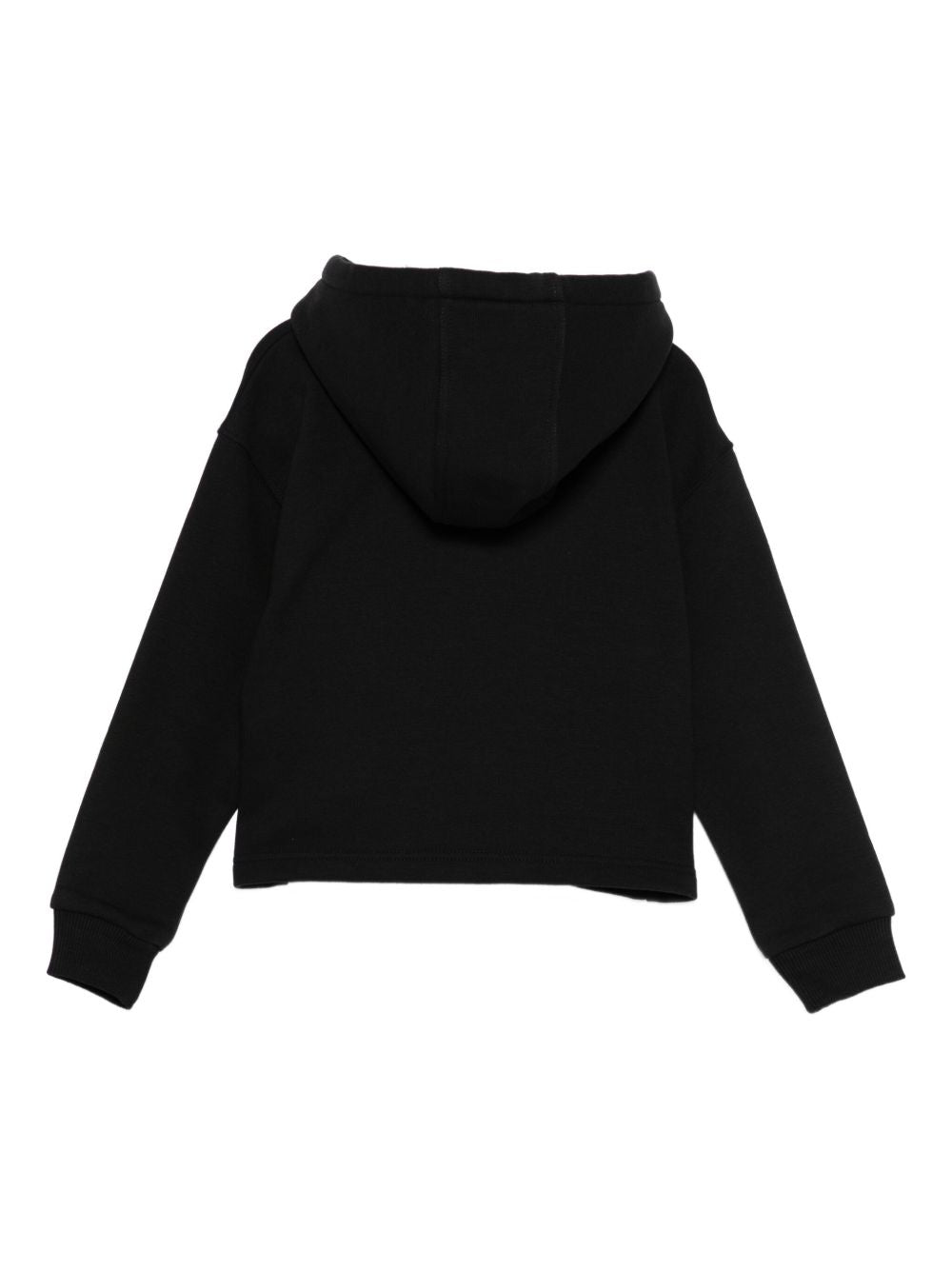 Felpa per bambina Givenchy Kids nera con cappuccio e strass H30990 09B GIVENCHY KIDS 