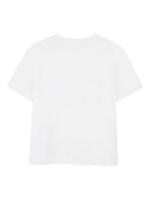 T-shirt per bambina Givenchy Kids bianca con ricamo con logo H31014 117 GIVENCHY KIDS 