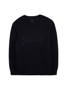 Maglione per bambino Givenchy Kids blu con ricamo con logo H31027 853 GIVENCHY KIDS 