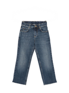 Jeans per bambina Golden Goose Kids denim con orlo sfrangiato GKP02411P002180 50765 GOLDEN GOOSE KIDS 