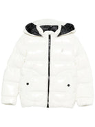 Giubbino per bambino Herno Kids bianco con cappuccio removibile PI000037X12220Z 1000 HERNO KIDS 