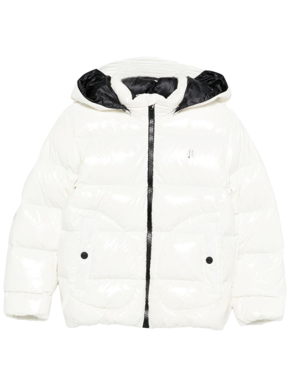 Giubbino per bambino Herno Kids bianco con cappuccio removibile PI000037X12220Z 1000 HERNO KIDS 