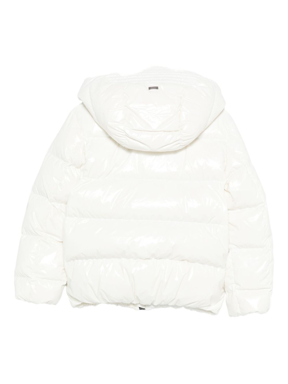 Giubbino per bambino Herno Kids bianco con cappuccio removibile PI000037X12220Z 1000 HERNO KIDS 