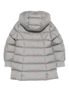 Giubbino per bambina Herno Kids grigio imbottito con cappuccio PI000186G12004Z 9410 HERNO KIDS 