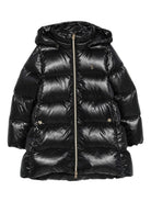 Piumino per bambina Herno Kids nero con cappuccio PI000187G12017Z 9300 HERNO KIDS 