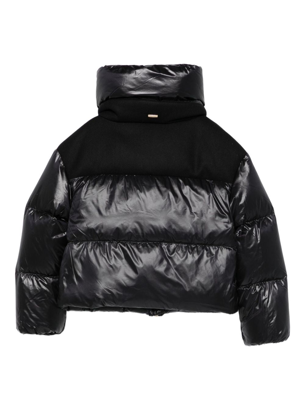 Giacca trapuntata per bambina Herno Kids nero con inserti imbottiti PI000190G12017Z 9300 HERNO KIDS 