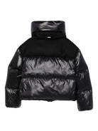 Giacca trapuntata per bambina Herno Kids nero con inserti imbottiti PI000190G12017Z 9300 HERNO KIDS 