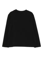 T-shirt per bambino Hugo Kids nera con placca con logo G00437 09B Hugo KIDS 