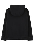 Felpa per bambino Hugo Kids nera con cappuccio e logo G00446 09B Hugo KIDS 